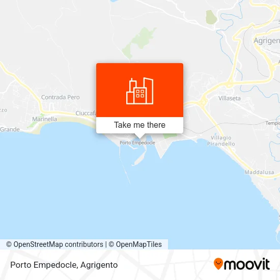 Porto Empedocle map