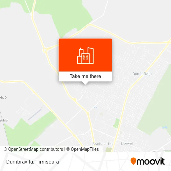 Dumbravita map