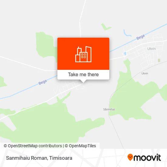 Sanmihaiu Roman map