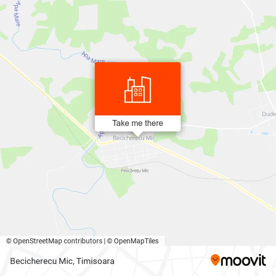 Becicherecu Mic map