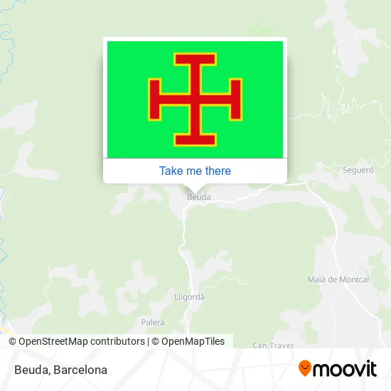 Beuda map