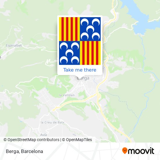 Berga map