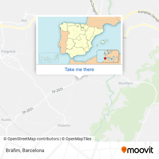 Bràfim map
