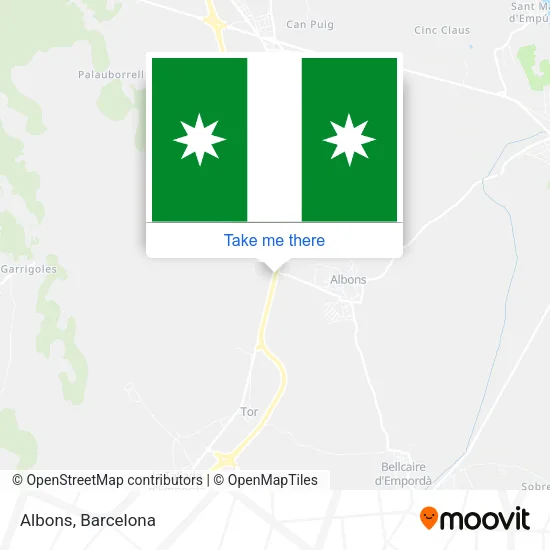 Albons map