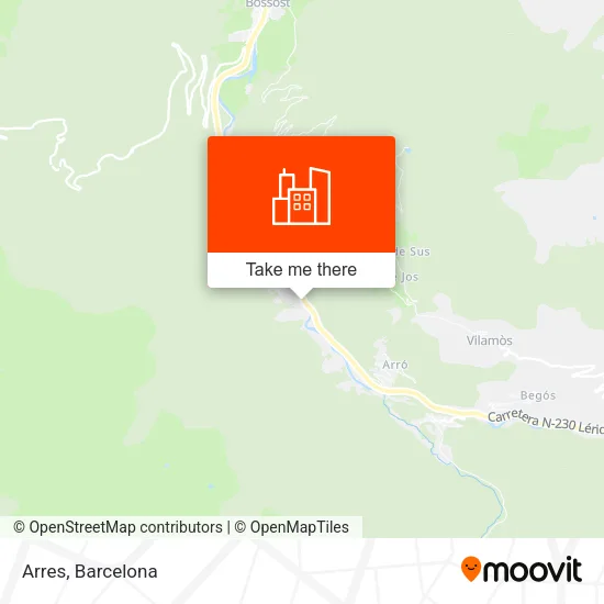 Arres map