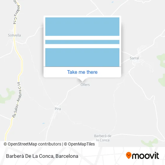 Barberà De La Conca map