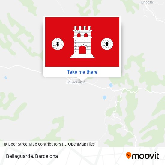 mapa Bellaguarda