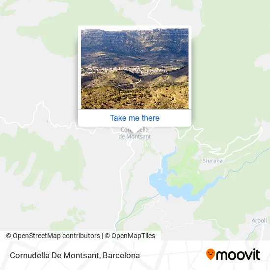 Cornudella De Montsant map
