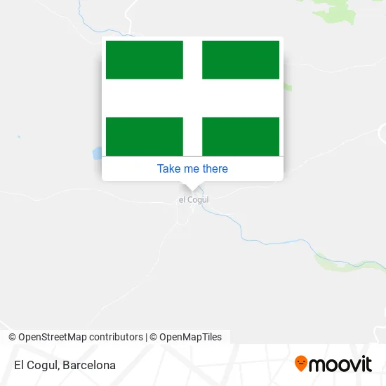 El Cogul map