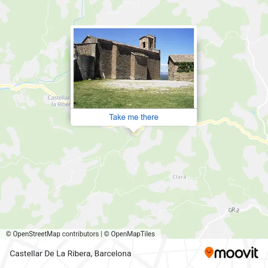 Castellar De La Ribera map