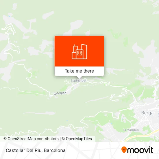 Castellar Del Riu map