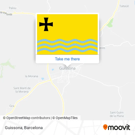Guissona map