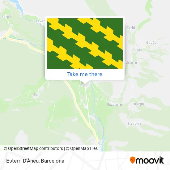 Esterri D'Àneu map