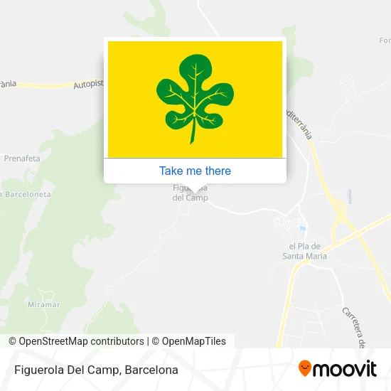 Figuerola Del Camp map