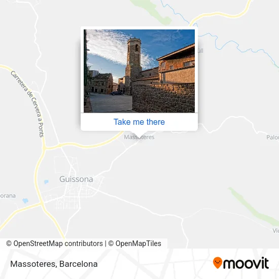 Massoteres map