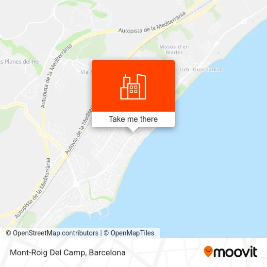 Mont-Roig Del Camp map