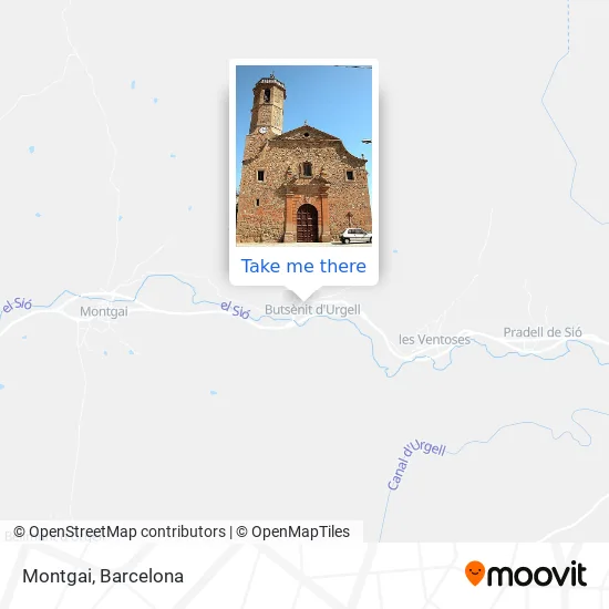 Montgai map