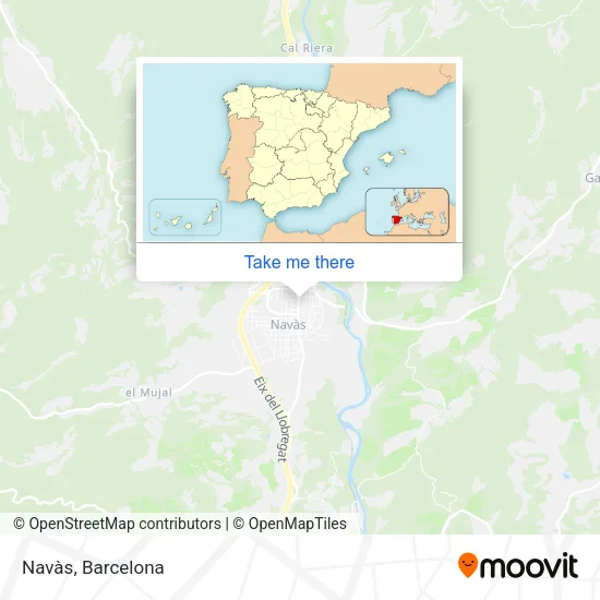 Navàs map