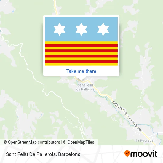 Sant Feliu De Pallerols map