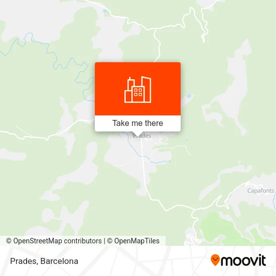Prades map