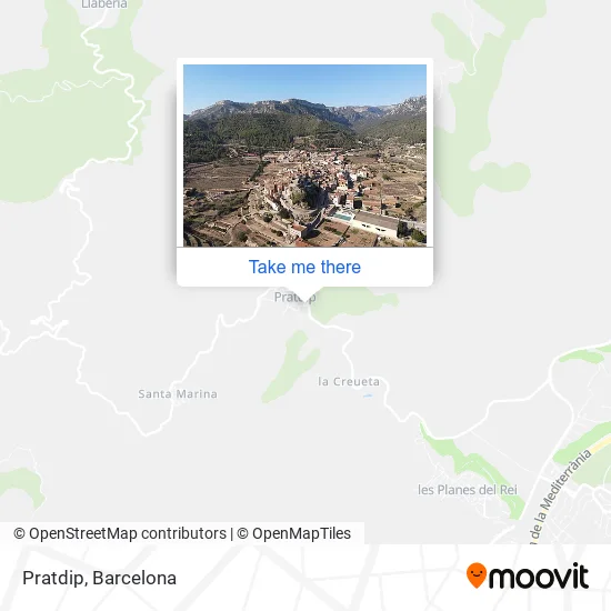 Pratdip map