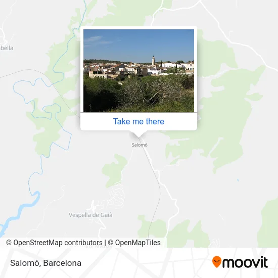 Salomó map