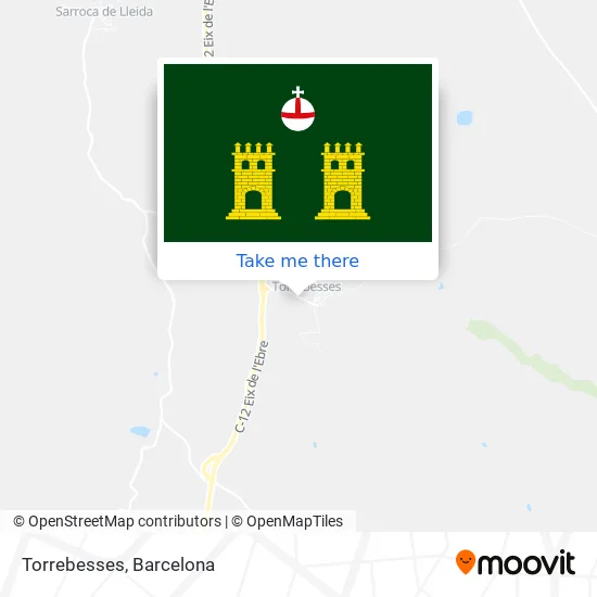 Torrebesses map