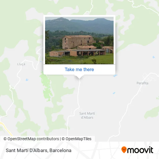 Sant Martí D'Albars map