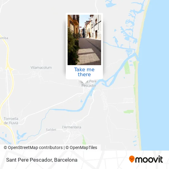 Sant Pere Pescador map