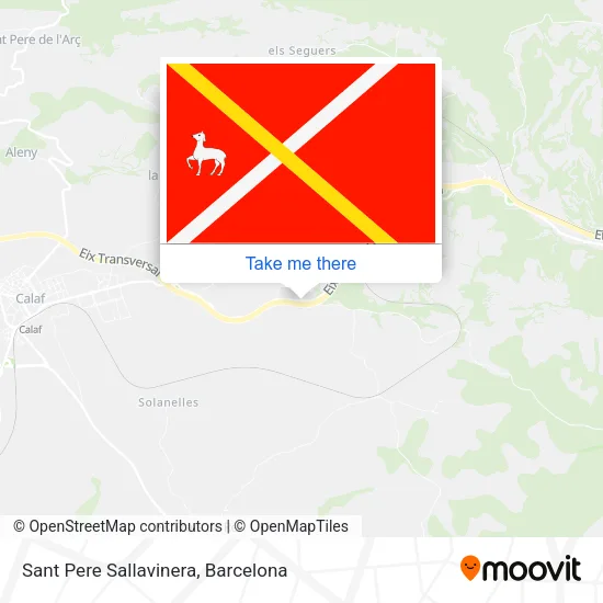 Sant Pere Sallavinera map