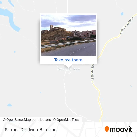 Sarroca De Lleida map