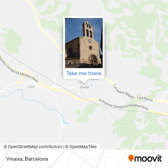 Vinaixa map