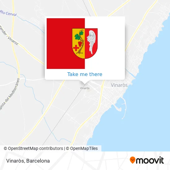 Vinaròs map