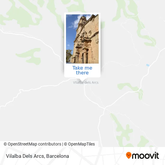 Vilalba Dels Arcs map