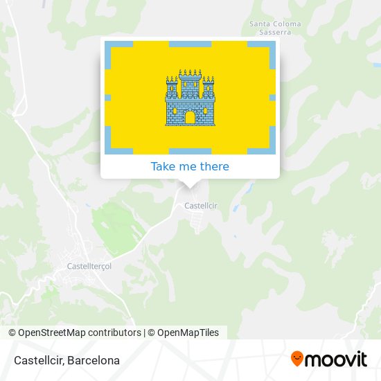 Castellcir map