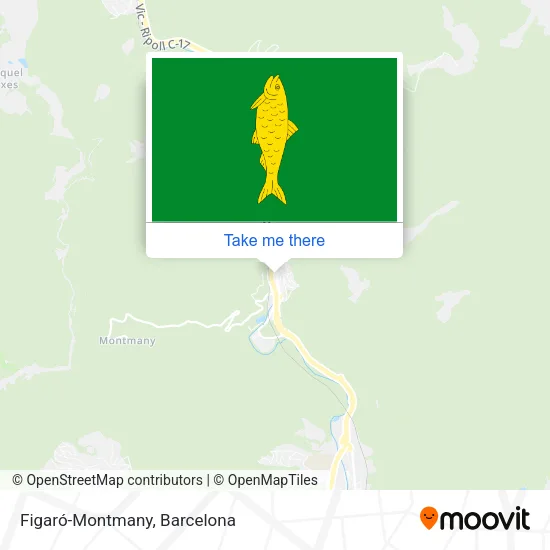Figaró-Montmany map