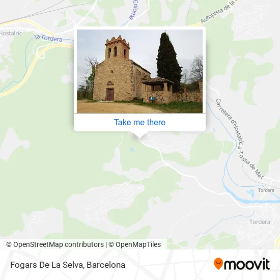 Fogars De La Selva map