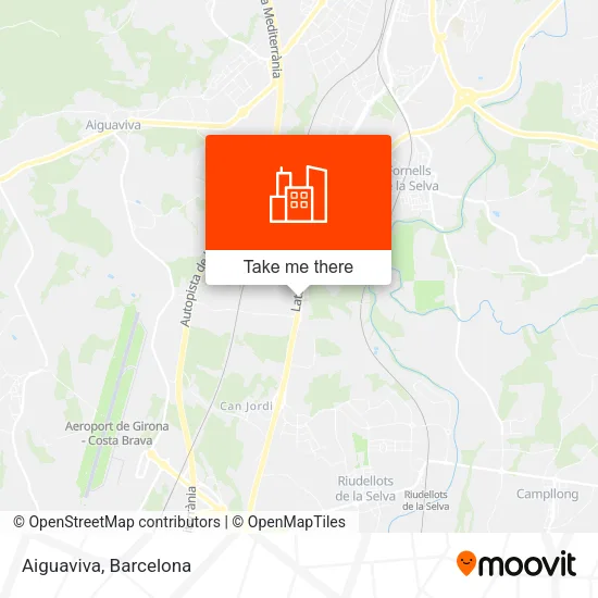 Aiguaviva map