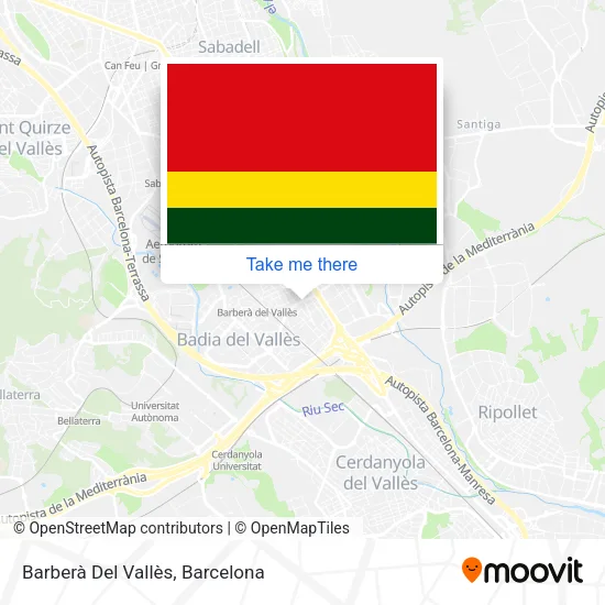 Barberà Del Vallès map