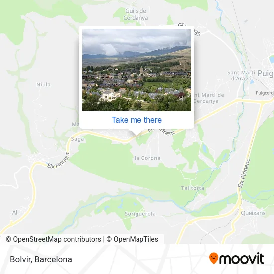 Bolvir map