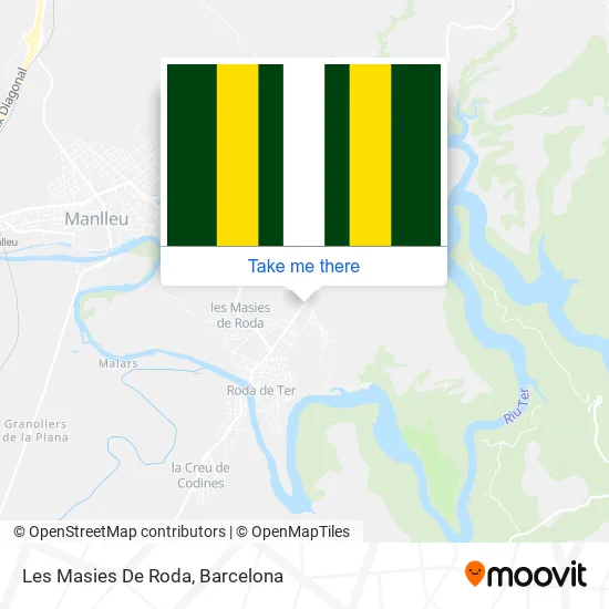 Les Masies De Roda map