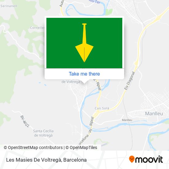 Les Masies De Voltregà map