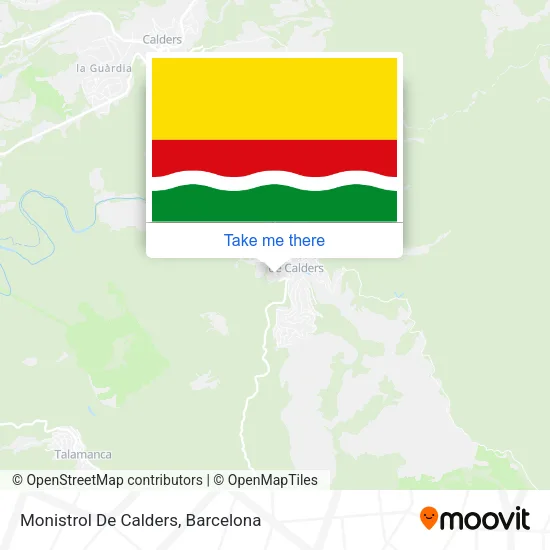 Monistrol De Calders map