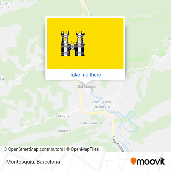 Montesquiu map