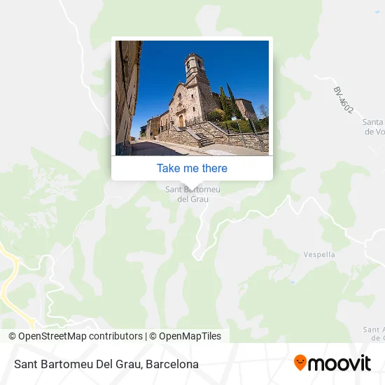Sant Bartomeu Del Grau map