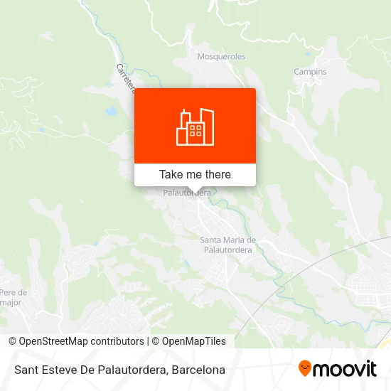 Sant Esteve De Palautordera map