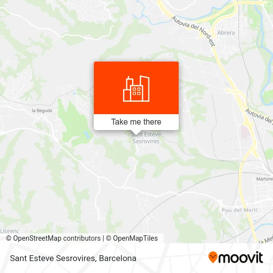 Sant Esteve Sesrovires map