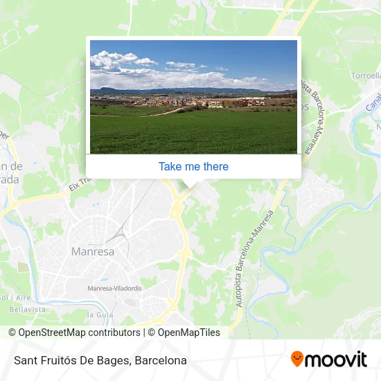 Sant Fruitós De Bages map