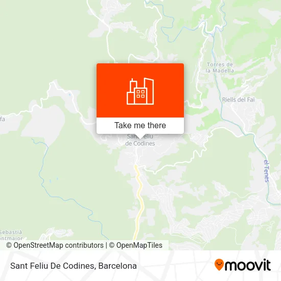 Sant Feliu De Codines map