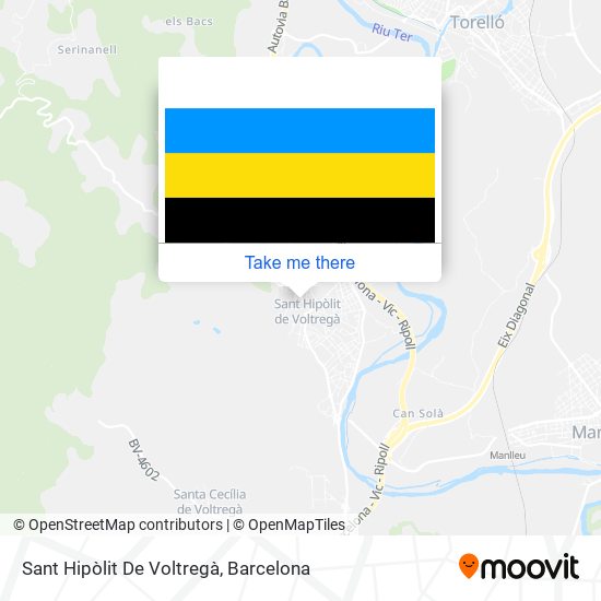 Sant Hipòlit De Voltregà map